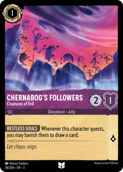 Chernabog's Followers - Creatures of Evil (Foil)