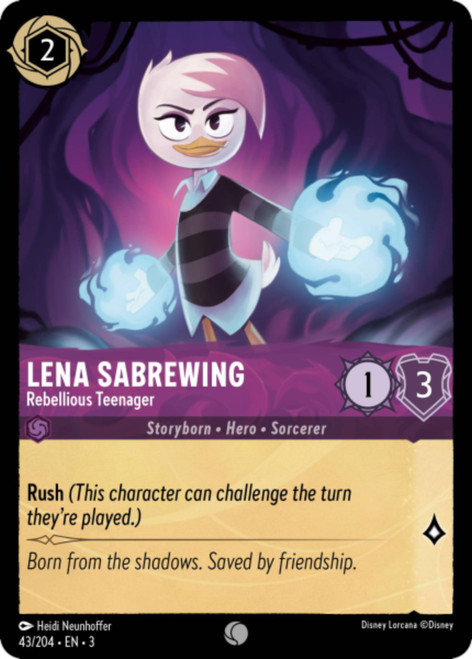 Lena Sabrewing - Rebellious Teenager (Foil)