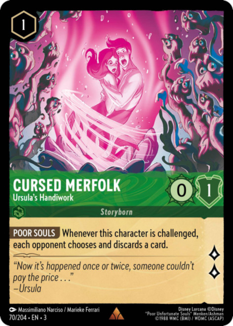 Cursed Merfolk - Ursula's Handiwork (Foil)