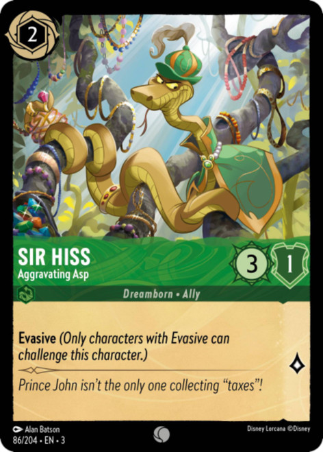 Sir Hiss - Aggravating Asp (Foil)