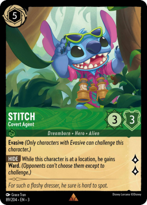 Stitch - Covert Agent (Foil)