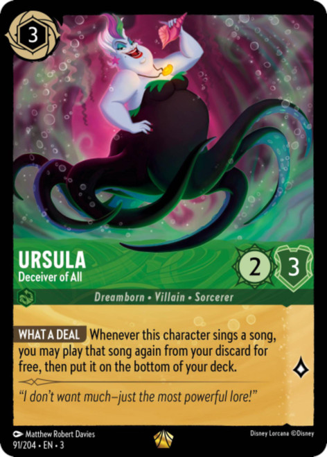 Ursula - Deceiver of All (Foil)