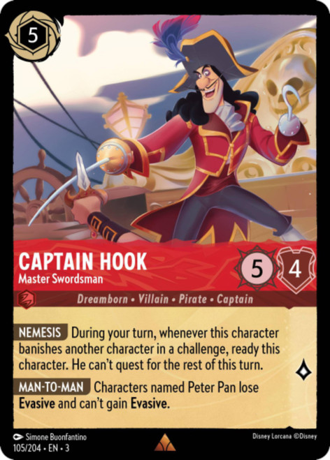 Captain Hook - Master Swordsman (Foil)