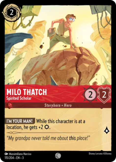 Milo Thatch - Spirited Scholar (Foil)