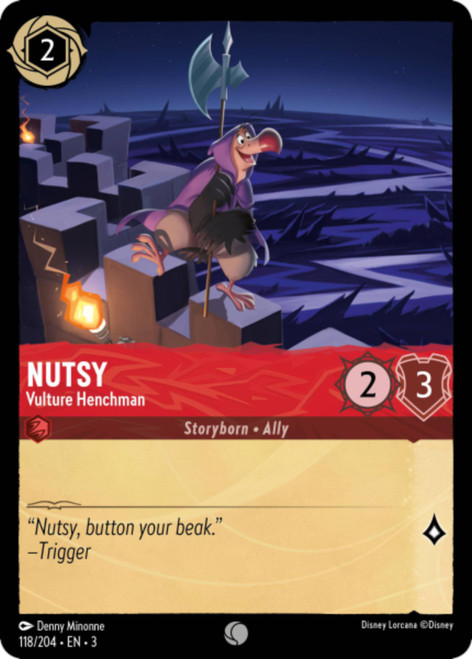 Nutsy - Vulture Henchman (Foil)