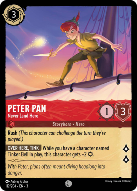 Peter Pan - Never Land Hero (Foil)
