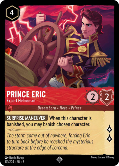Prince Eric - Expert Helmsman (Foil)