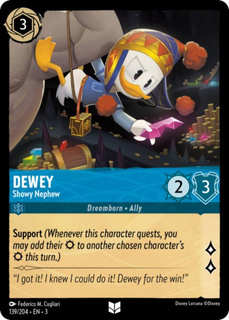 Dewey - Showy Nephew (Foil)