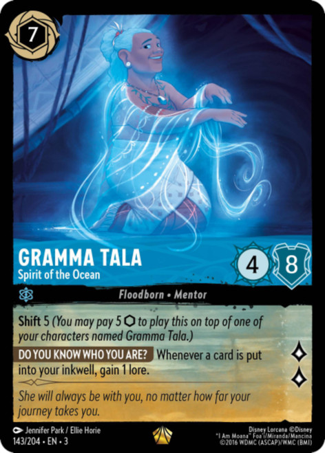 Gramma Tala - Spirit of the Ocean (Foil)