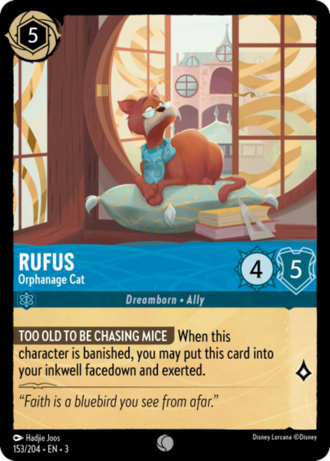 Rufus - Orphanage Cat (Foil)