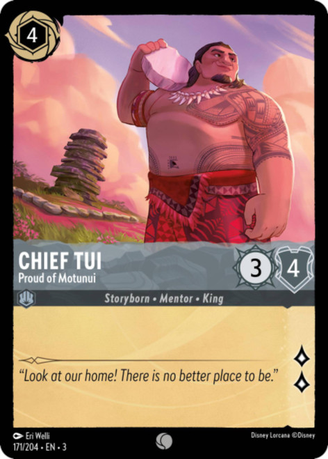 Chief Tui - Proud of Motunui (Foil)