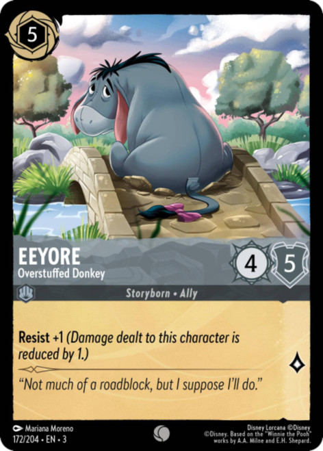 Eeyore - Overstuffed Donkey (Foil)