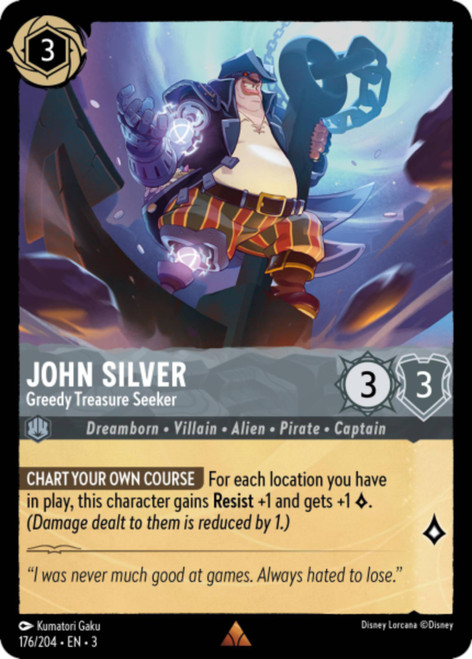 John Silver - Greedy Treasure Seeker (Foil)