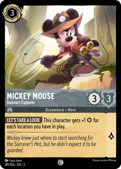 Mickey Mouse - Stalwart Explorer (Foil)