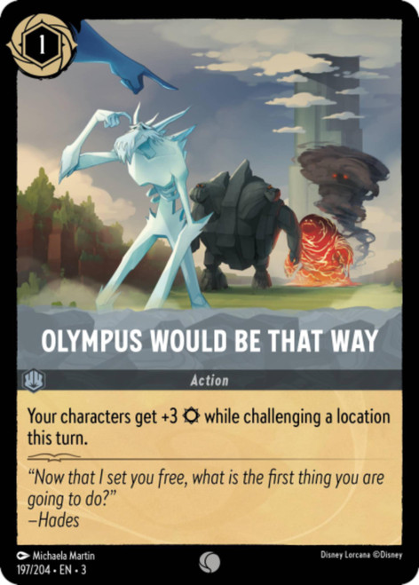 Olympus Would Be That Way (Foil)