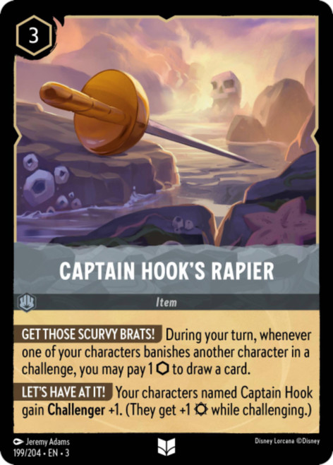 Captain Hook's Rapier (Foil)