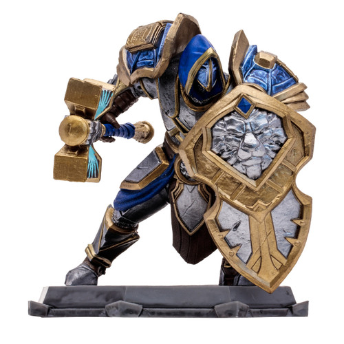 World of Warcraft - Human Warrior & Human Paladin (Common) 1:12 Scale Posed Figure