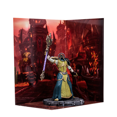 World of Warcraft - Undead Priest & Undead Warlock (Common) 1:12 Scale Posed Figure