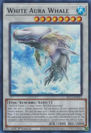 BLC1-EN011 White Aura Whale (Silver Ultra Rare)