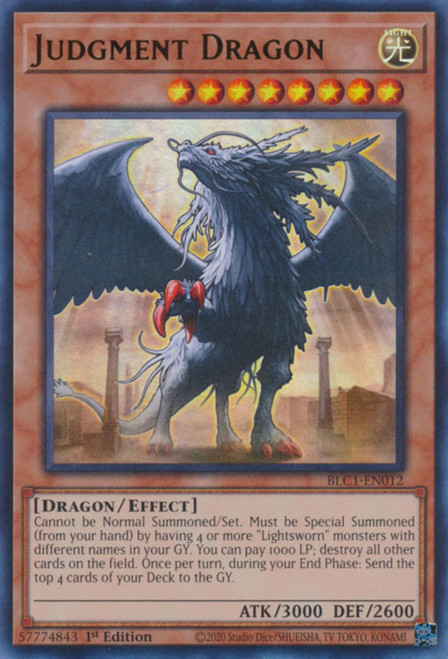 BLC1-EN012 Judgment Dragon (Gold Ultra Rare)