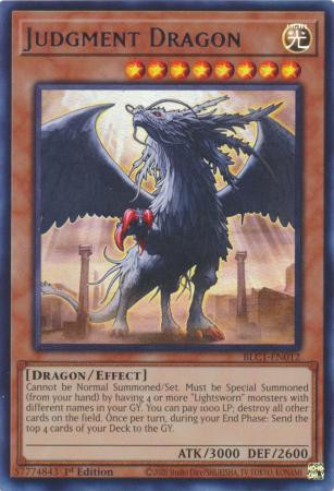BLC1-EN012 Judgment Dragon (Silver Ultra Rare)