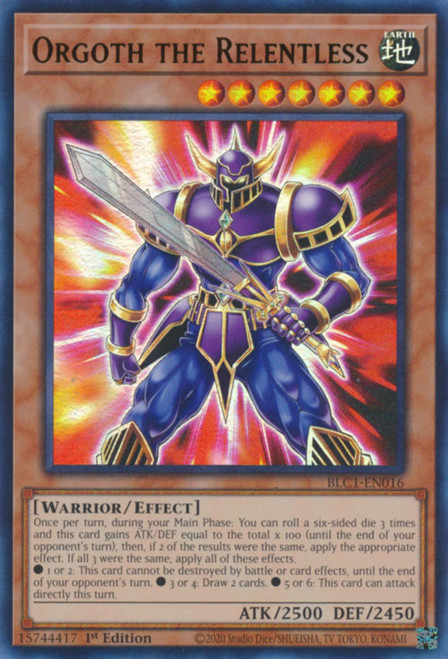 BLC1-EN016 Orgoth the Relentless (Gold Ultra Rare)