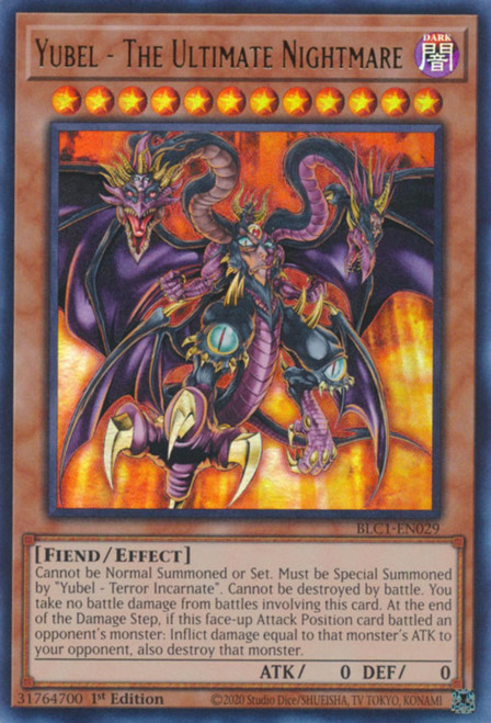 BLC1-EN029 Yubel - The Ultimate Nightmare (Gold Ultra Rare)
