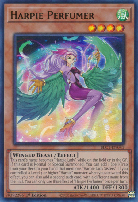 BLC1-EN041 Harpie Perfumer (Gold Ultra Rare)