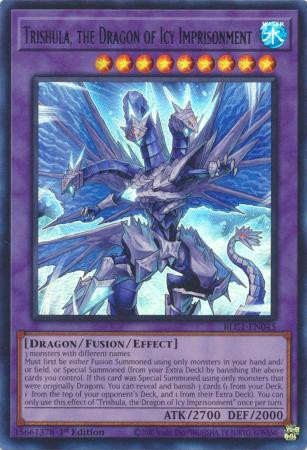 BLC1-EN045 Trishula, the Dragon of Icy Imprisonment (Silver Ultra Rare)