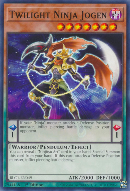 BLC1-EN049 Twilight Ninja Jogen