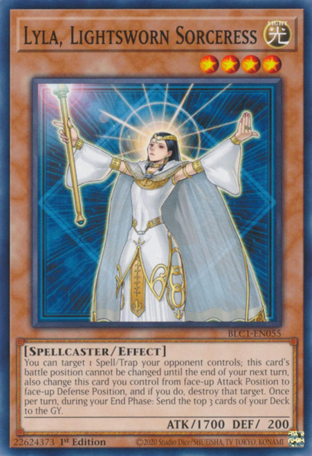 BLC1-EN055 Lyla, Lightsworn Sorceress