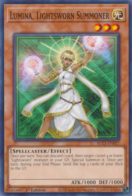 BLC1-EN057 Lumina, Lightsworn Summoner