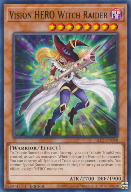 BLC1-EN098 Vision HERO Witch Raider