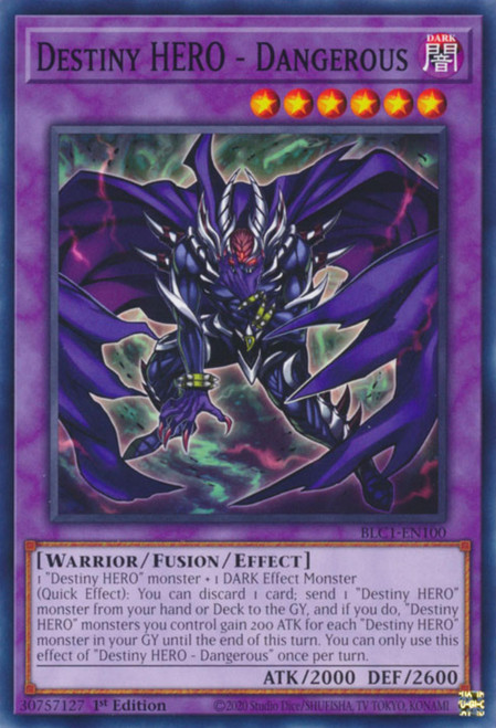 BLC1-EN100 Destiny HERO - Dangerous