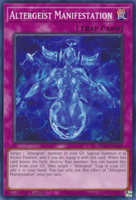BLC1-EN118 Altergeist Manifestation