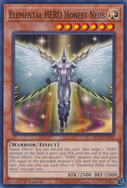 BLC1-EN120 Elemental HERO Honest Neos