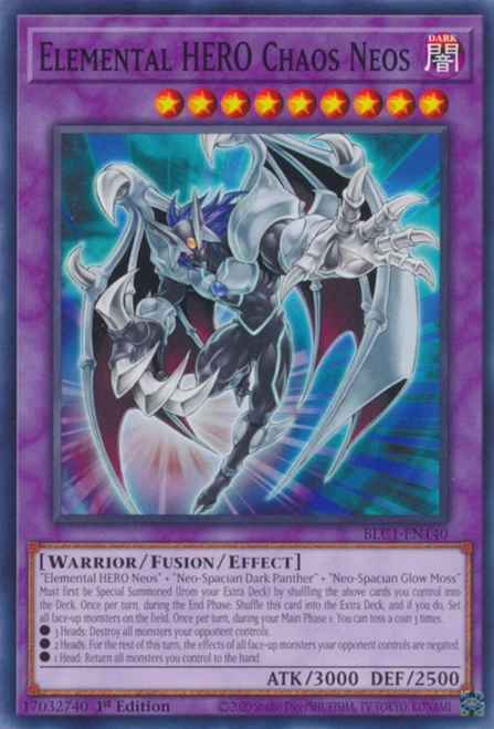 BLC1-EN140 Elemental HERO Chaos Neos