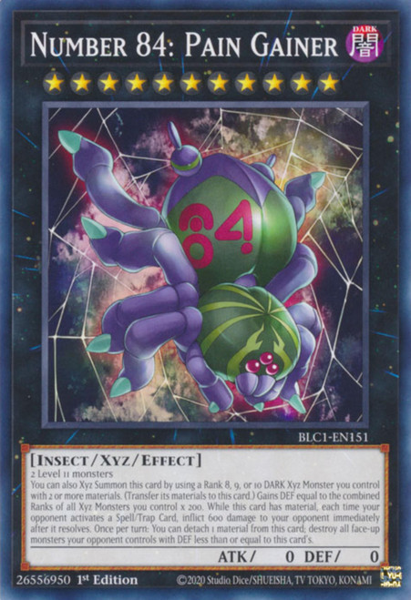 BLC1-EN151 Number 84: Pain Gainer
