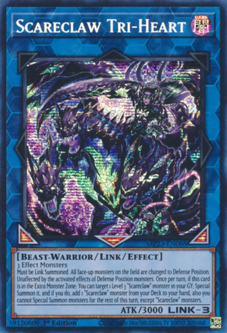 MP23-EN088 Scareclaw Tri-Heart