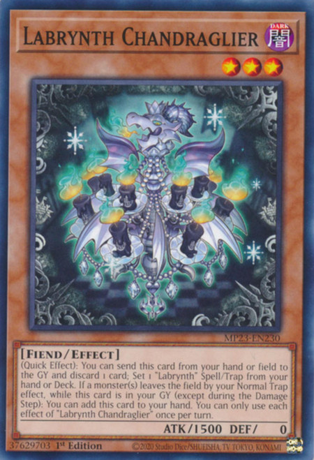 MP23-EN230 Labrynth Chandraglier