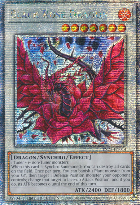 TN23-EN014 Black Rose Dragon