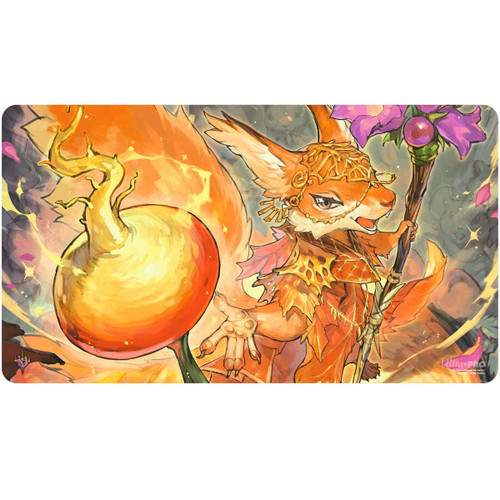 MTG Bloomburrow Playmat featuring Hazel of the Rootbloom