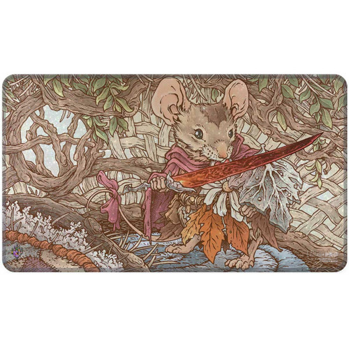 MTG Bloomburrow Holofoil Playmat featuring Mabel, Heir to Cragflame