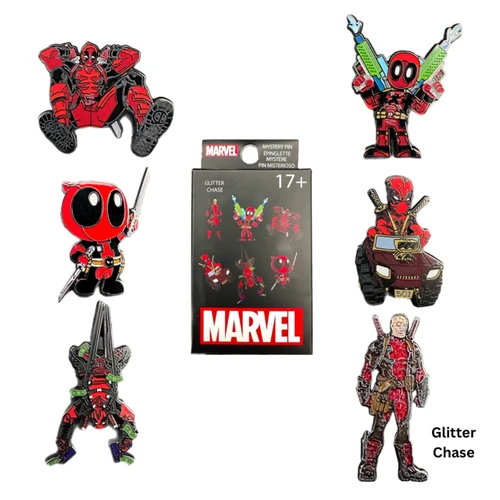 Marvel: Deadpool Action Mystery Box Pins