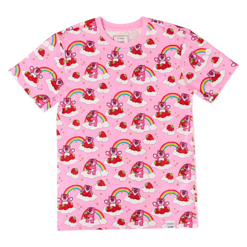 Disney: Toy Story Lotso Rainbow All-Over Print Unisex Tee