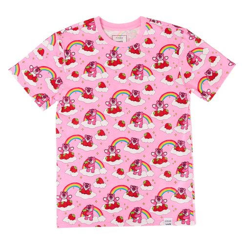 Disney: Toy Story Lotso Rainbow All-Over Print Unisex Tee