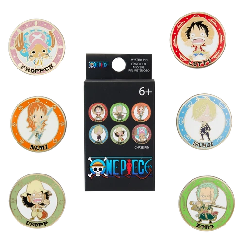One Piece: 25th Anniversary Chibi Mystery Box Pin