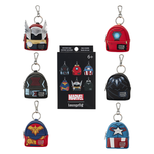 Marvel: Avengers Cosplay Mystery Box Mini Backpack Keychain Charm