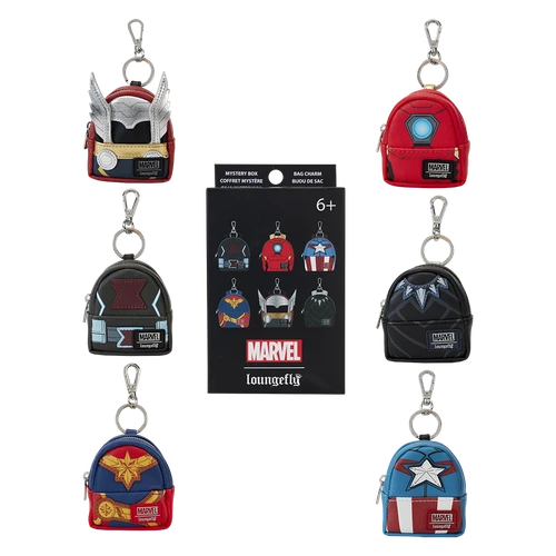Marvel: Avengers Cosplay Mystery Box Mini Backpack Keychain Charm