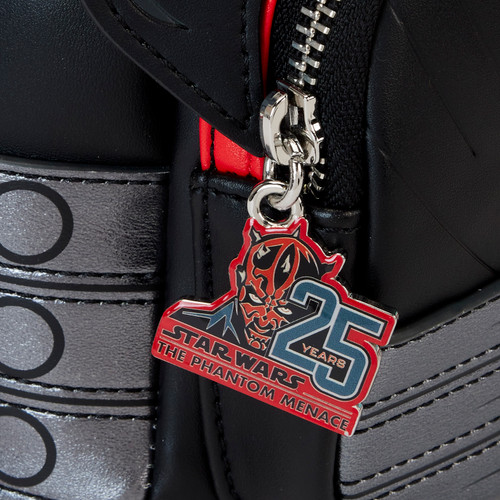 Star Wars: Phantom Menace 25th Anniversary Darth Maul Detachable Hood Cosplay Mini Backpack